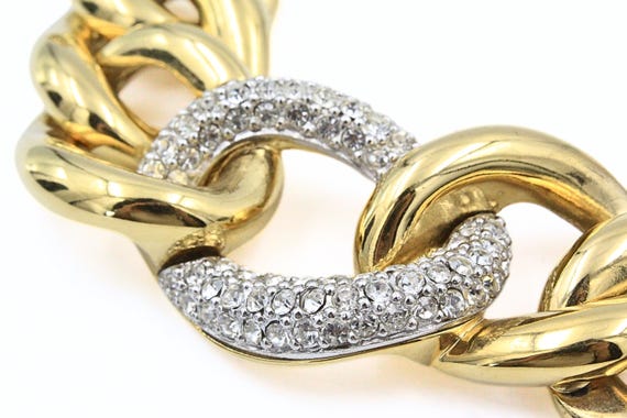 Mesmerizing GIVENCHY Couture Signed Encrusted Rhi… - image 9