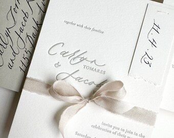 Wedding Invitations, The City Collection - SAMPLES