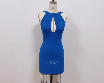 Naomi Belfort Blue Dress