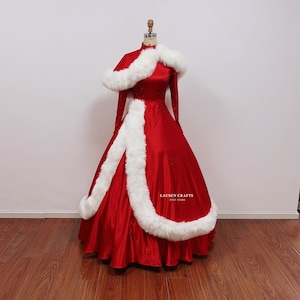 Judy Red Dress White Christmas Costume image 1