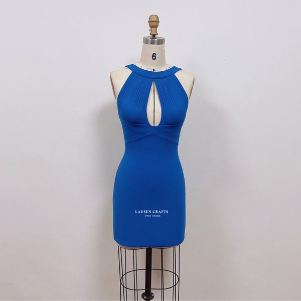Naomi Belfort Blue Dress