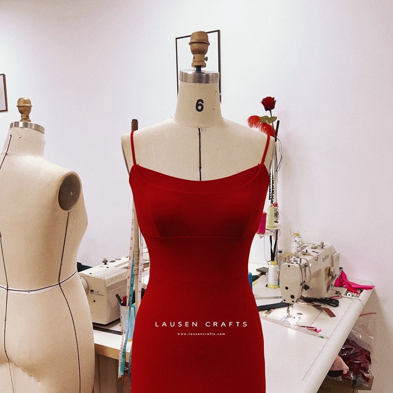 Anastasia Steele Red Engagement Dress
