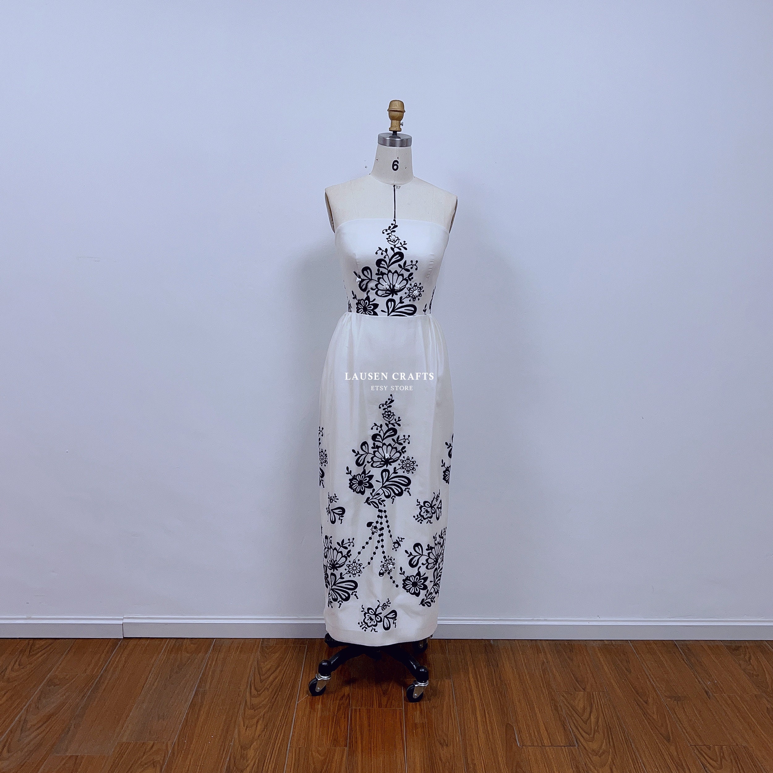 Silk Organdy Embroidered Sabrina Wedding Dress - Etsy Silk Organdy Embroidered Sabrina Wedding Dress - Etsy
