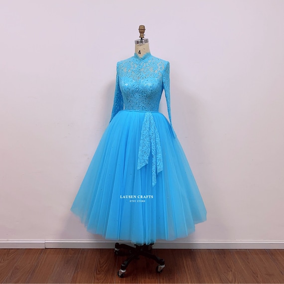judy garland blue wedding dress ASHLEYlauren Style 12231