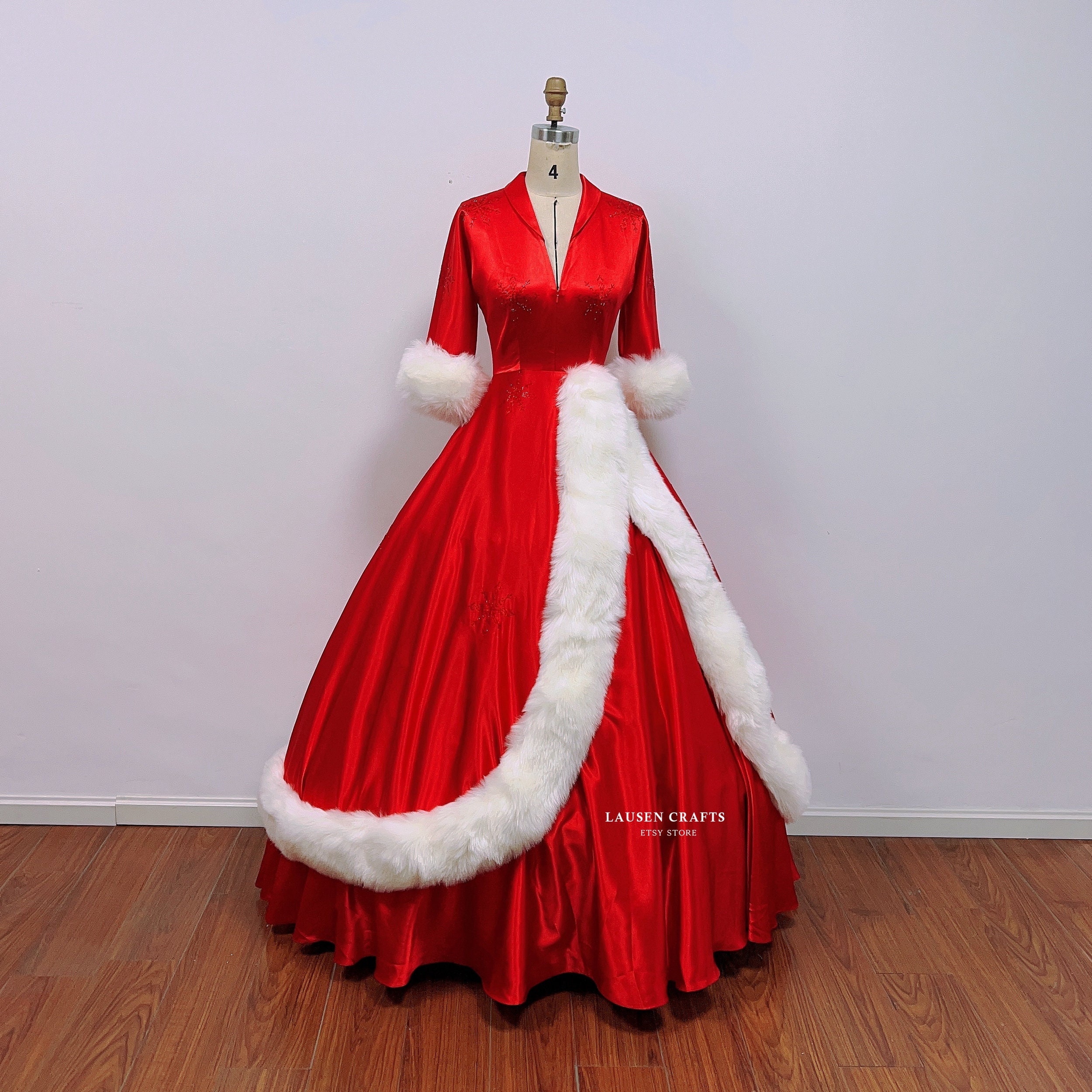 dress white christmas