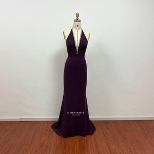 vesper purple dress