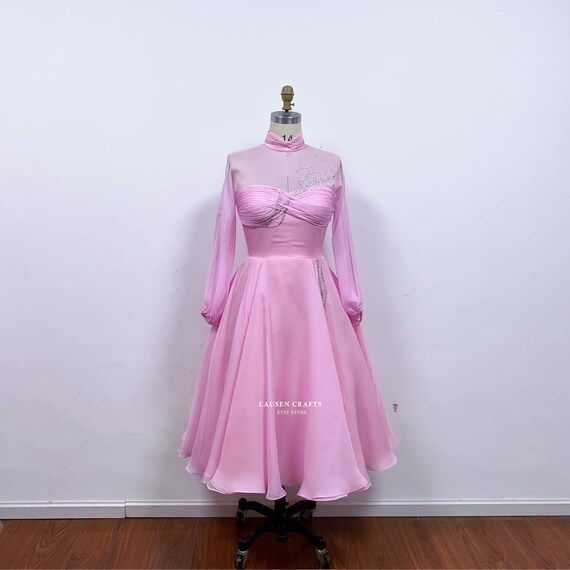 judy gemstone pink dress Judy Gemstone Pink Feather Dress