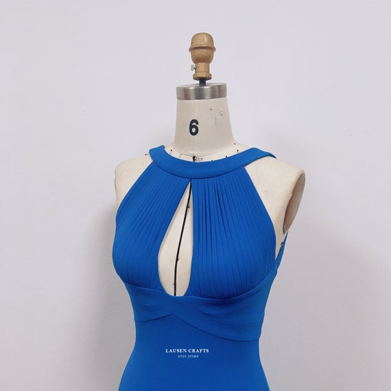 Naomi Belfort Blue Dress
