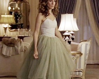 Mint Green Tulle Dress, Custom Carrie Outfits - Etsy Australia 