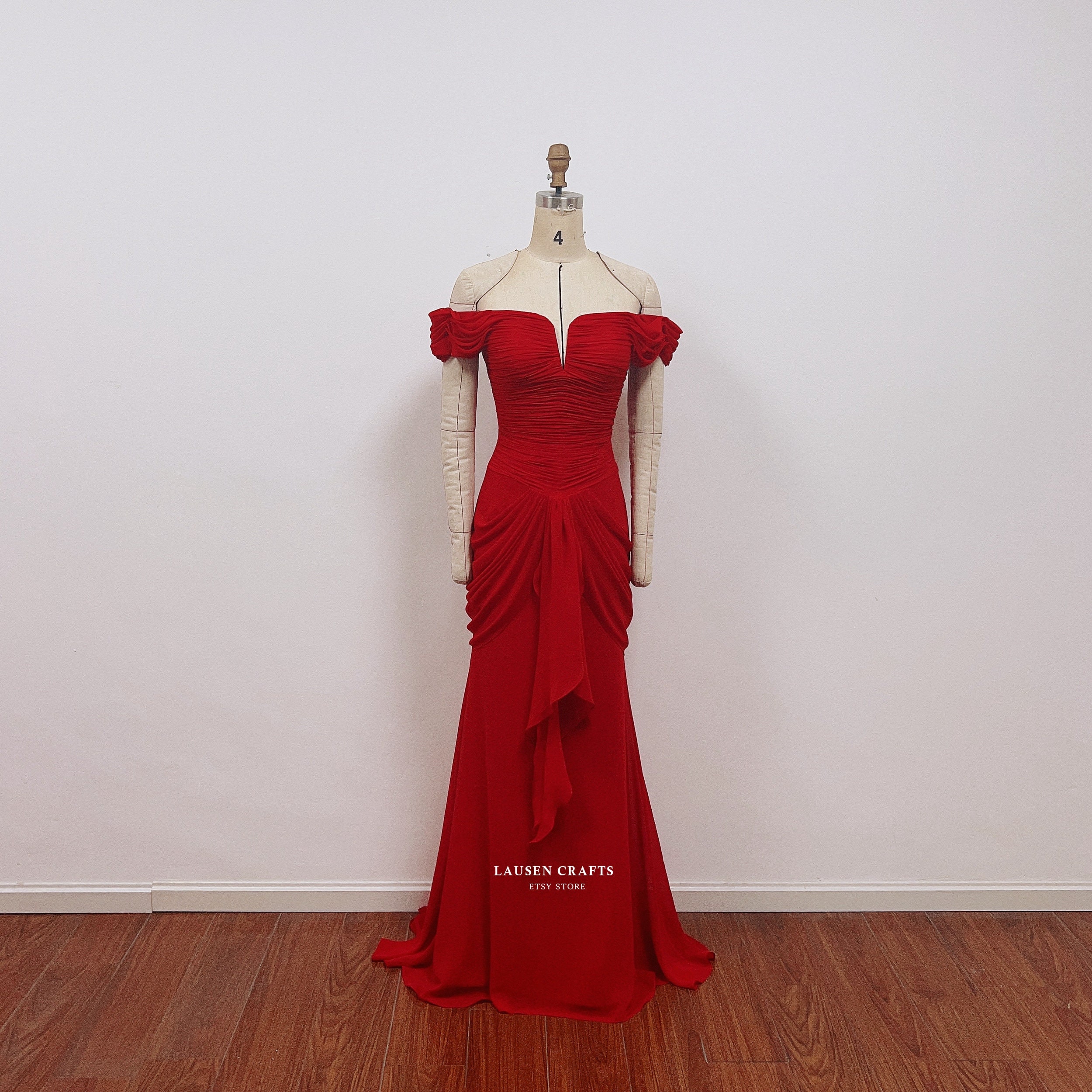 Vivian Red Dress Pretty Woman Costume 