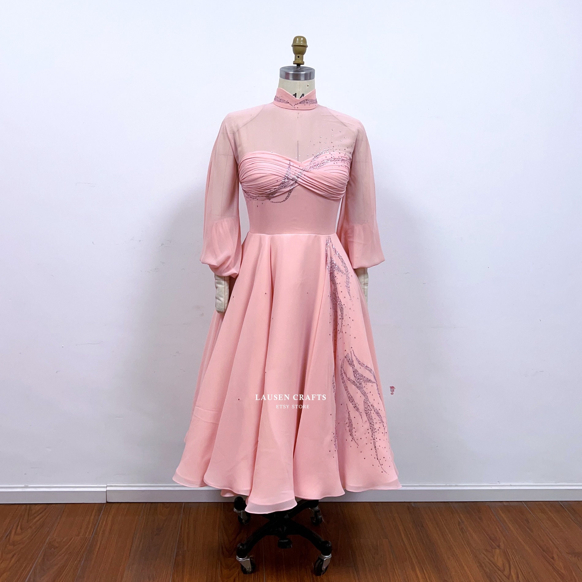 Judy Pink Dress White Christmas 1950s Costume - Etsy New Zealand