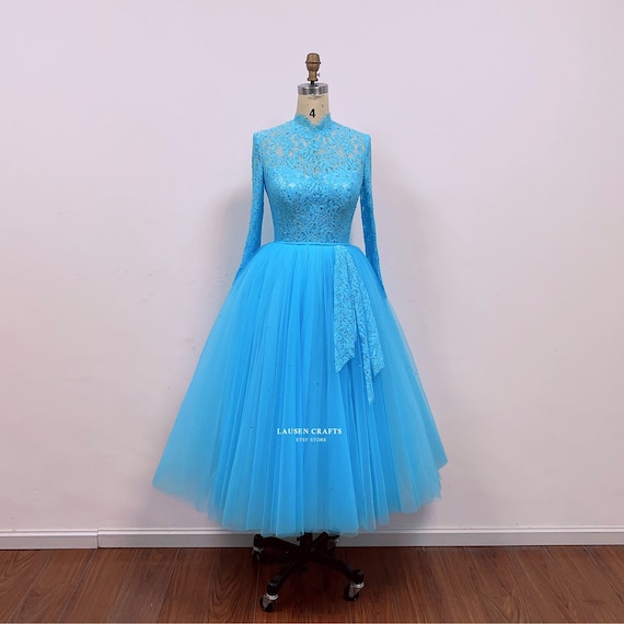 Betty and Judy Sisters Blue Dress White Christmas 1950s Costume