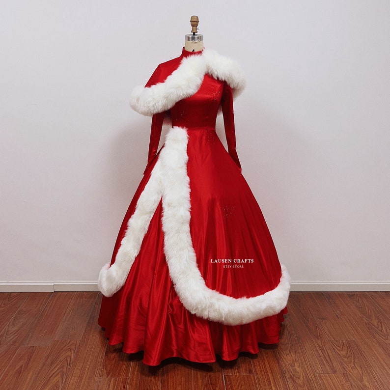 Judy Red Dress White Christmas Costume image 6
