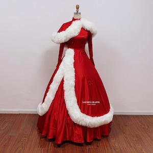 Judy Red Dress White Christmas Costume image 7