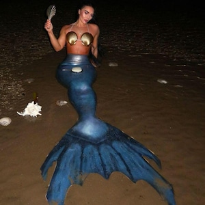 Cola de sirena de silicona realista, monoaleta de silicona, cola de sirena, cola de sirena de silicona, disfraz de sirena, cola de sirena ligera, peso ligero