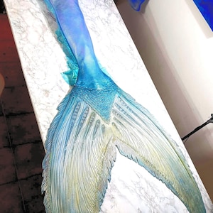 Full silicon Mermaid tail, Light weight Mermaid tail, pirate mermaid tail, mermaid costume, swimmable mermaid tail, Fantasy creature, mermai