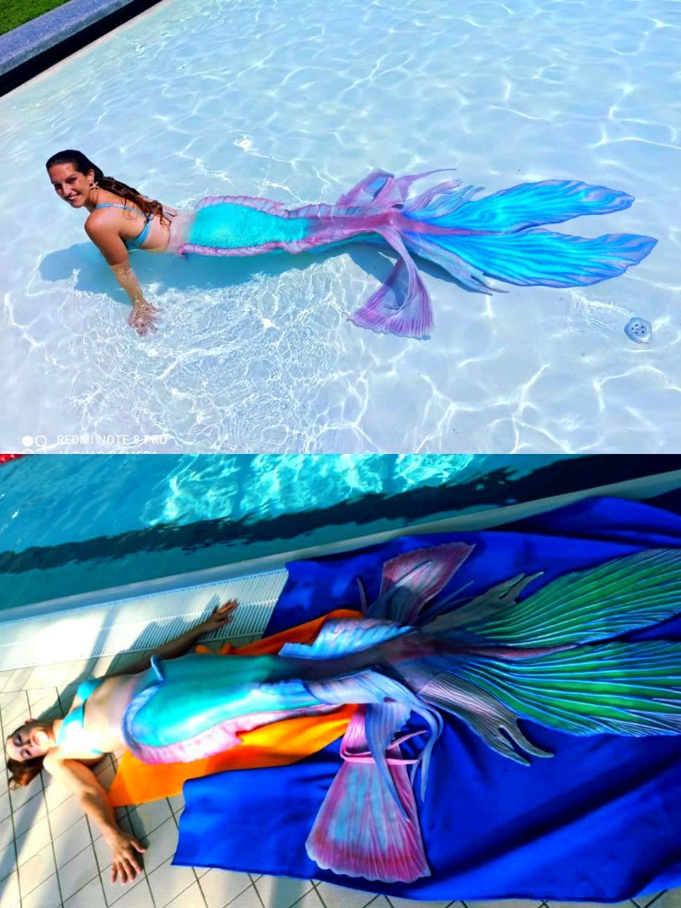 Ariel swimsuit with tail sale