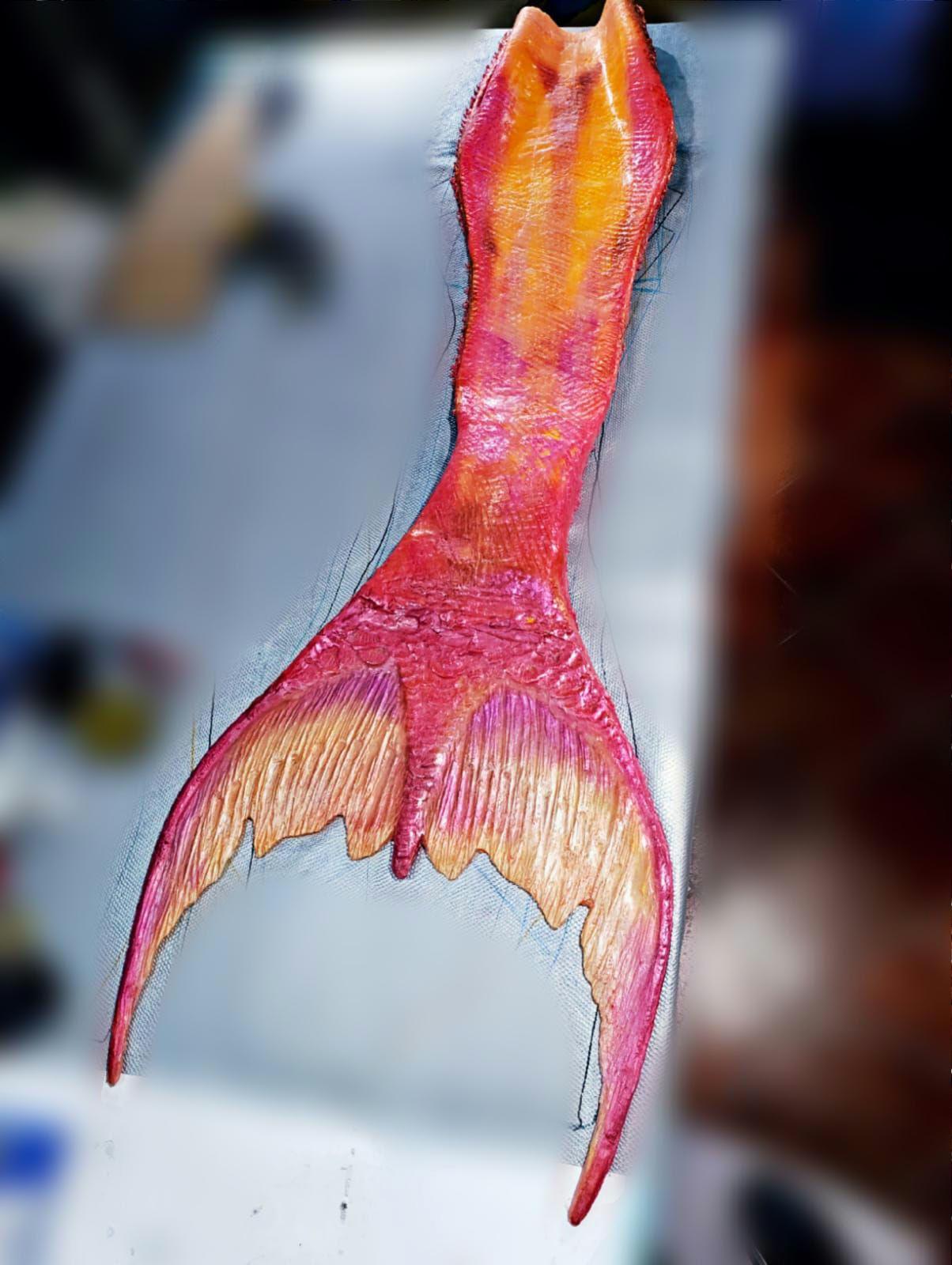 Realistic silicone mermaid tail, silicone monofin, Mermaid tail, silicone mermaid tail, mermaid costume, mermaid tail hybrid, light weight