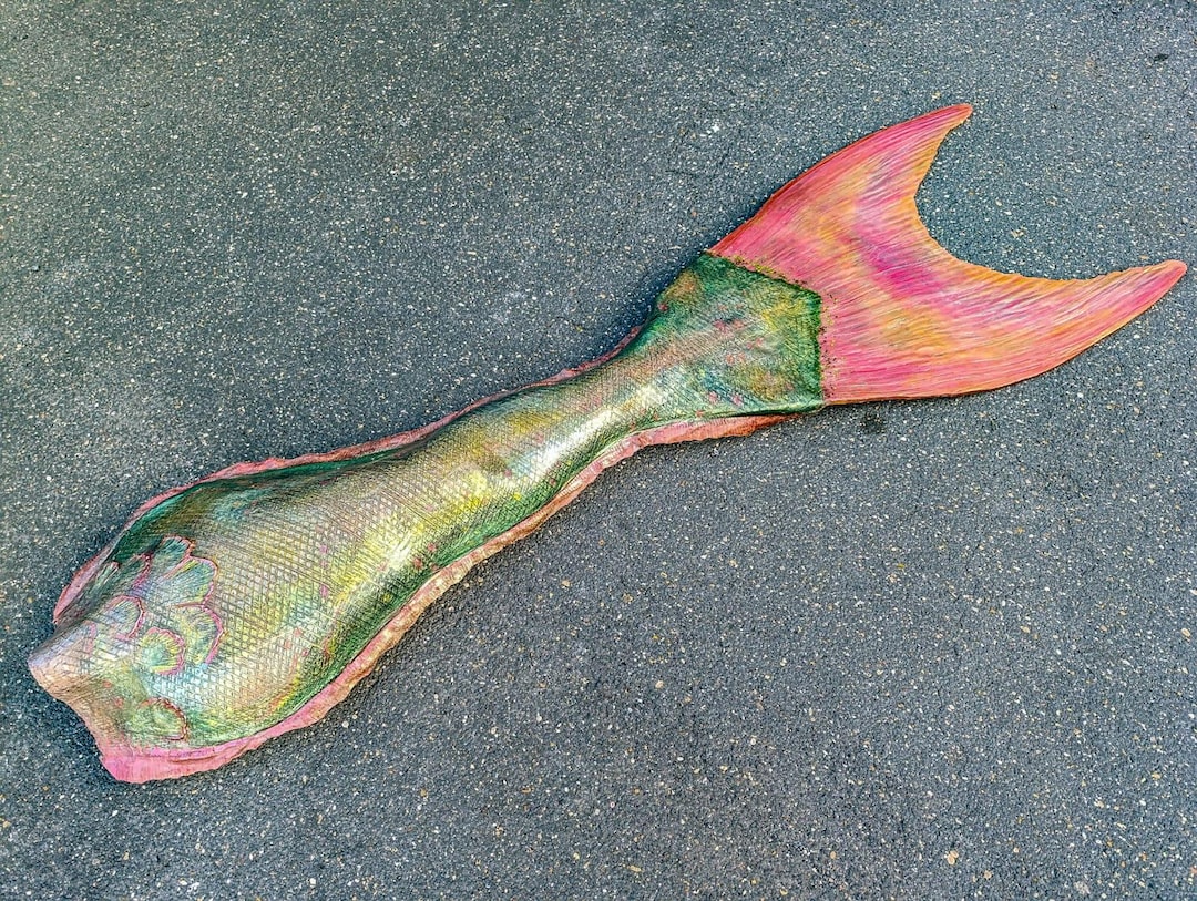 [Sea of Purple Stars] Silicone Mermaid Tail Set