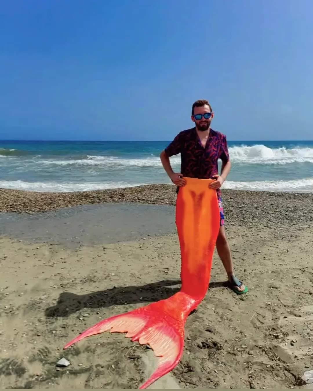 Realistic Silicone Mermaid Tail, Silicone Monofin, Mermaid Tail