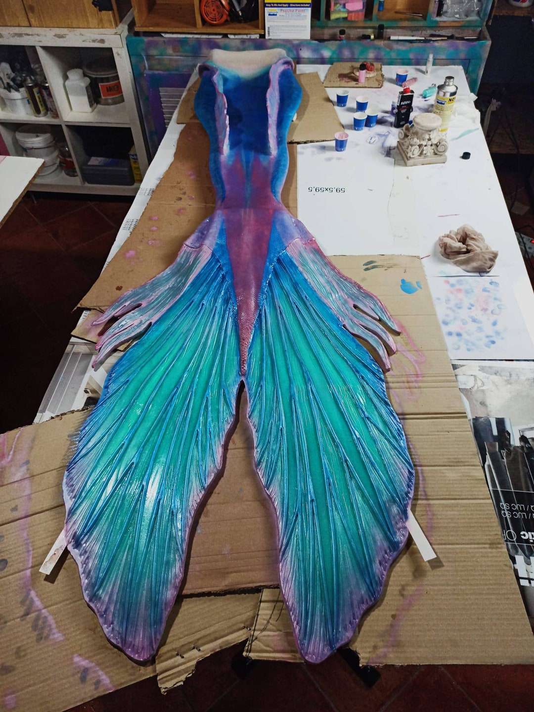 Full Silicon Mermaid Tail the Little Mermaid Tail Mermaid Etsy