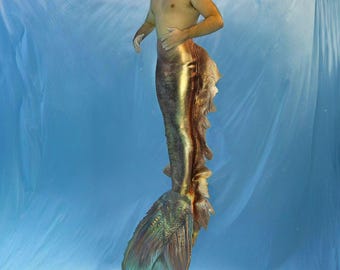 Full silicon Mermaid tail, Mermaid tail, pirate mermaid tail, mermaid costume, swimmable mermaid tail, Fantasy creature, The little mermaid,