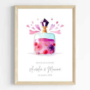 Poster für Hochzeitspaare aus Zypern – 6 Jahre Ehe