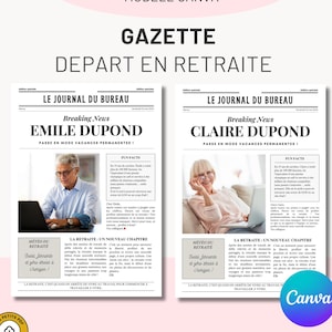 Retirement, Retirement Gift, Retirement Journal, Retirement Gazette, Retirement Man, Digital Download