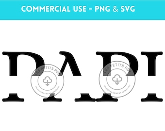 Papi SVG, Papi split name frame svg, Grandfather's Day SVG, cricut silhouette svg