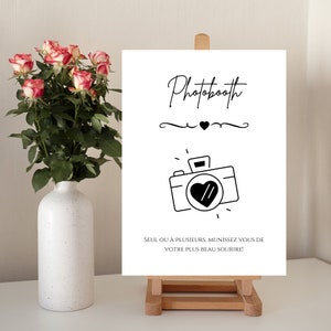 Photobooth -Poster for DIY party decoration - Poster to print by Les Petits PDF & Co