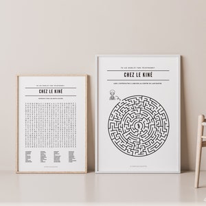 2 Posters for physiotherapist waiting room - Poster at the physiotherapist&#39;s - Minimalist poster for medical office by Les Petits PDF