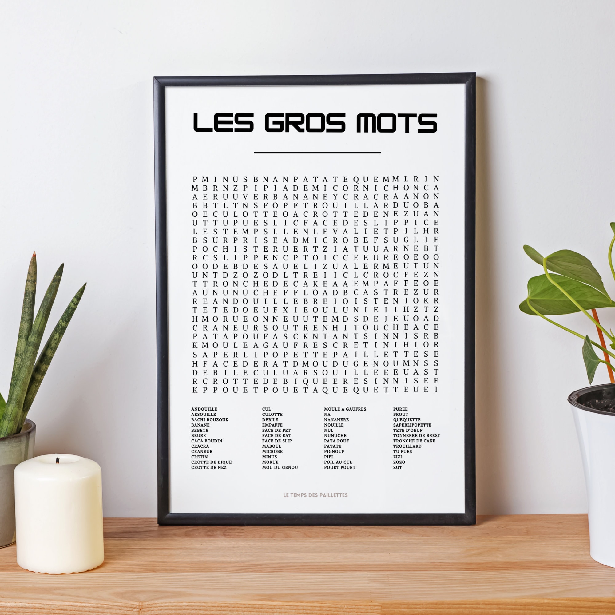 Dcoration Mots Flchsnull