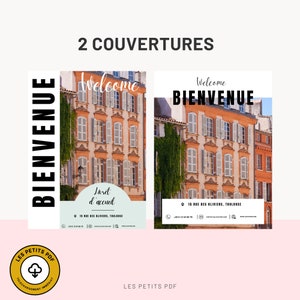 AIRBNB Livret daccueil en français et anglais, 18 pages A4, Template Canva, Airbnb Template, Welcome Book bilingue par Les Petits PDF 画像 6
