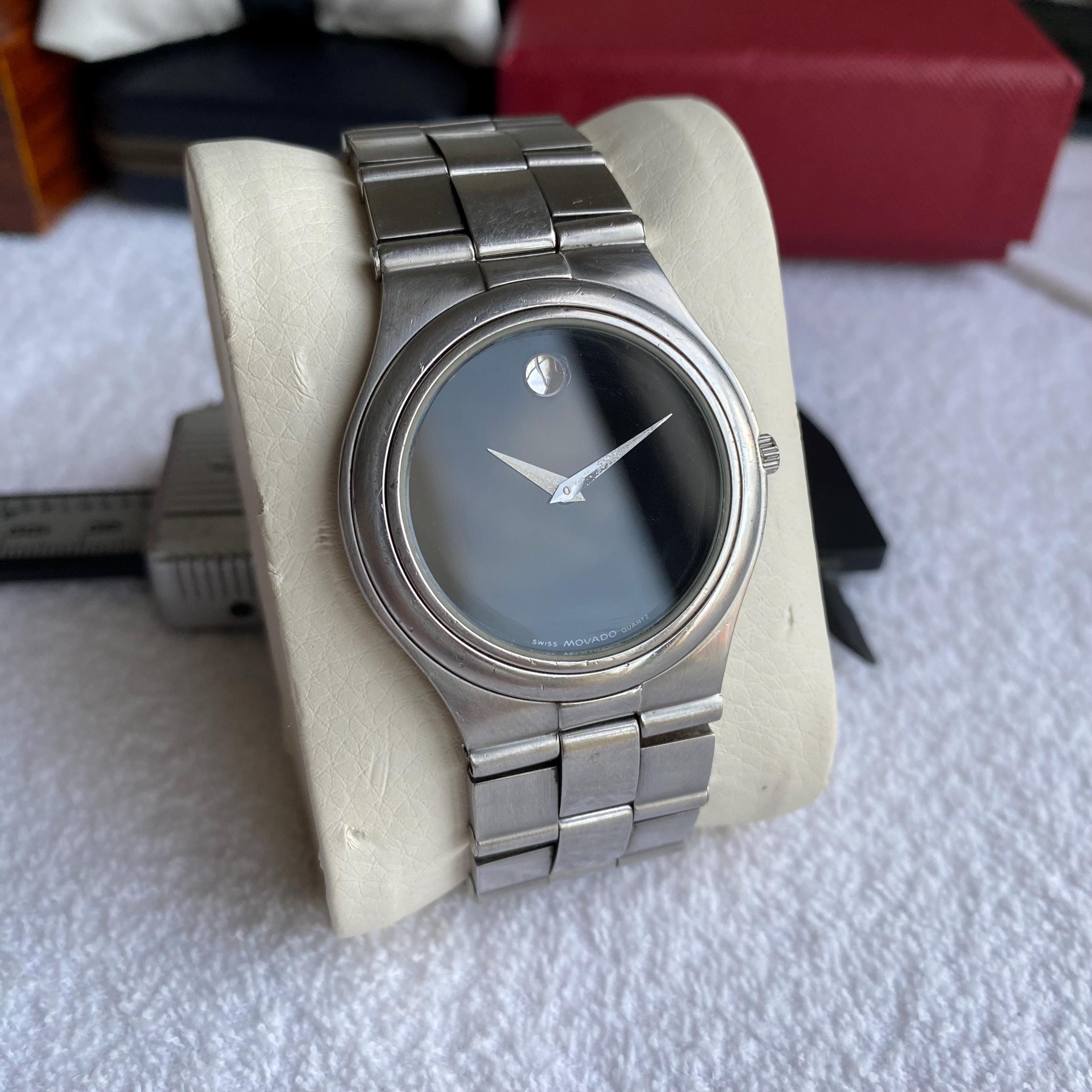 Vintage Silver Movado - Etsy display picture 3