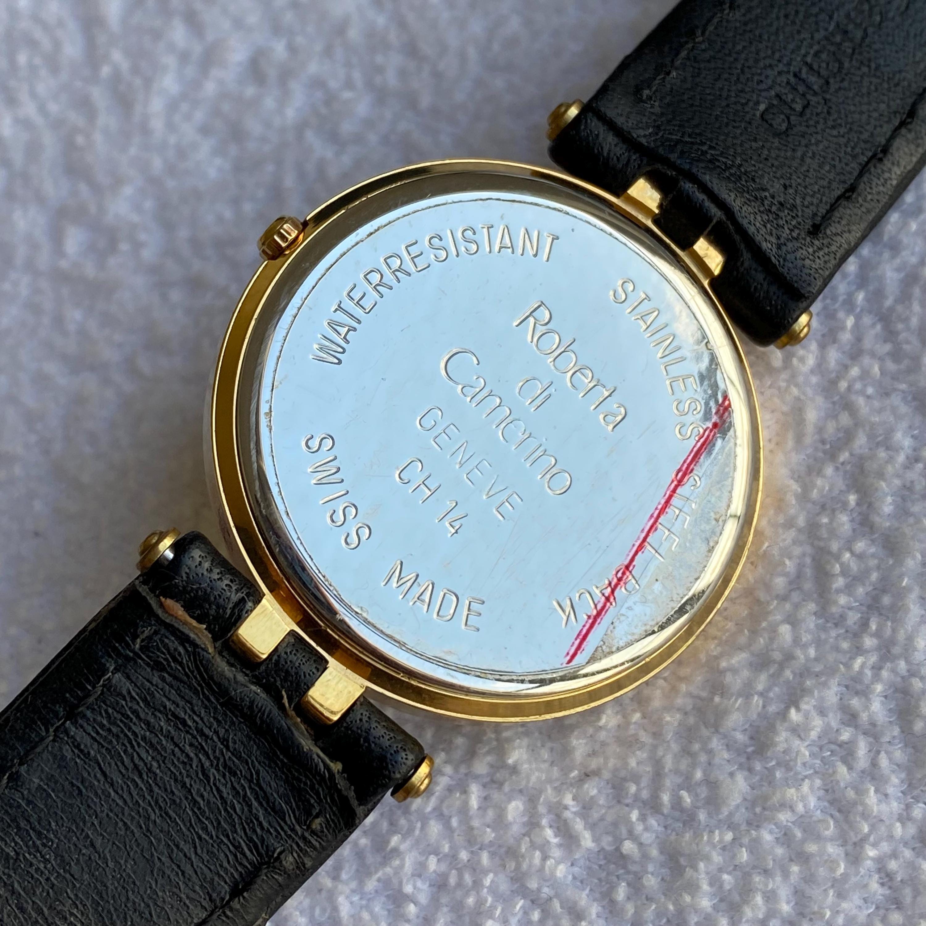 Vintage Watch Styl Vondome Roberta Di Camerino Swiss Watch Quartz
