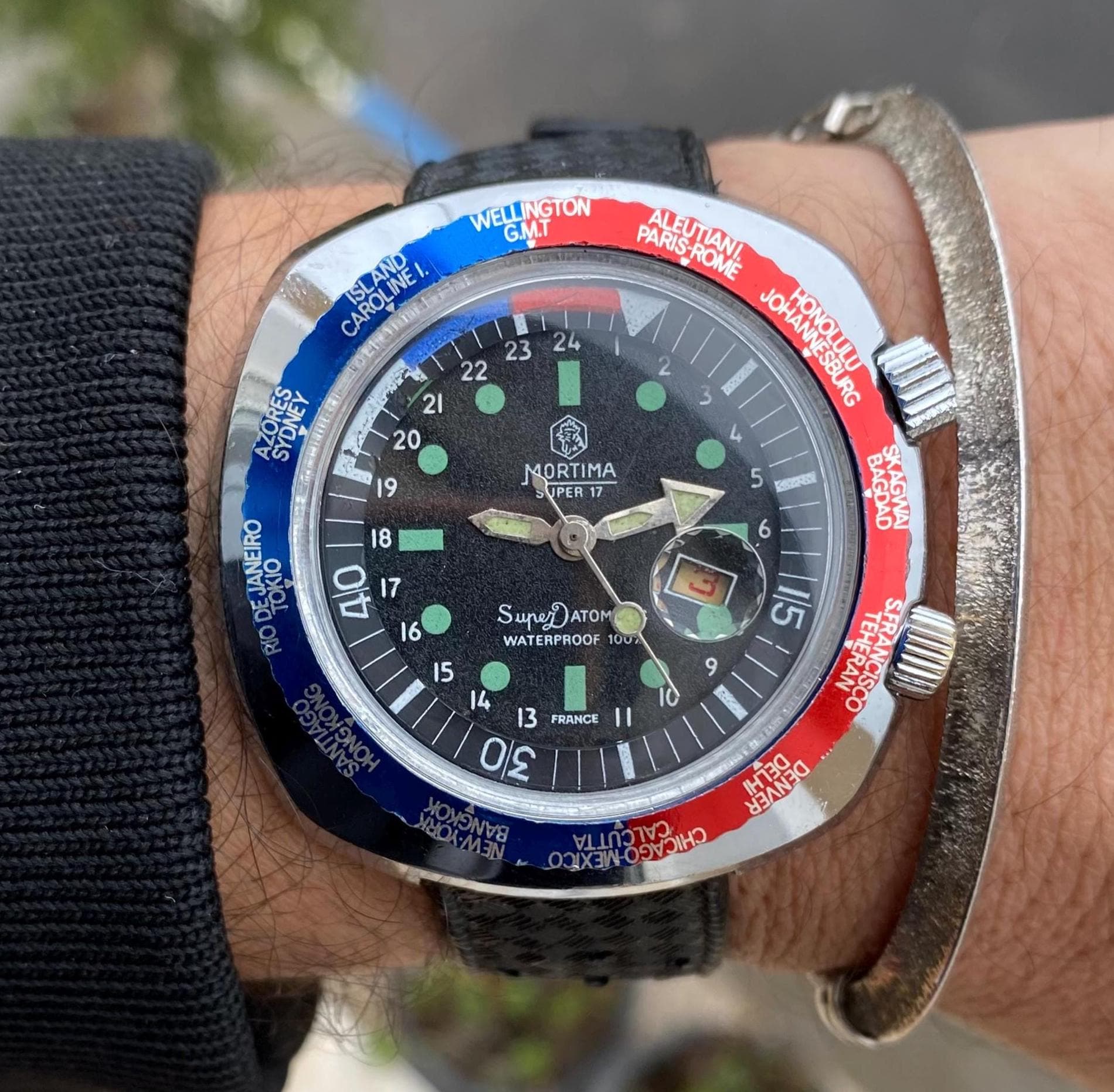 MORTIMA モルティマ DELUXE SUPER 17 フランス製 腕時計 モルティマ 
