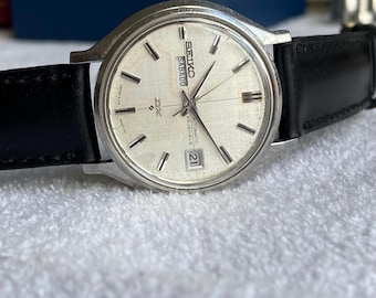 Seiko DX Automatic 25 Jewel Gold Tone Men's 36mm Wristwatch C