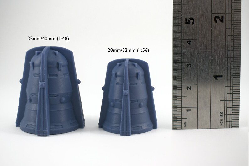 Scalable Ruler For Model Rockets 05 (genesis Ark) - 28mm/32mm & 35mm/40mm - 3D Print Miniature - Etsy