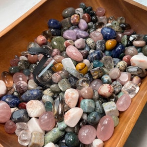 Crystal Confetti Scoop Mixed Crystal Lucky Dip Crystal Mystery Scoop Crystal Mystery Box Metaphysical Crystal Gift for Crystal Lover