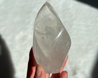 Clear Quartz Flame