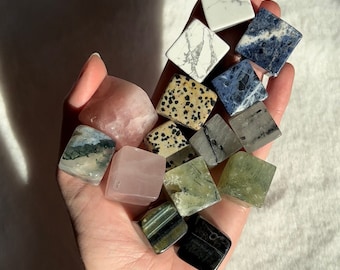 Mystery Crystal Cube Set Crystal Cube Mystery Box Crystal Gift for Crystal Lover Crystal Grid Crystal Gridding Mystery Crystal Gift Set