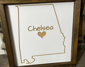 City Of Chelsea FarmHouse Sign