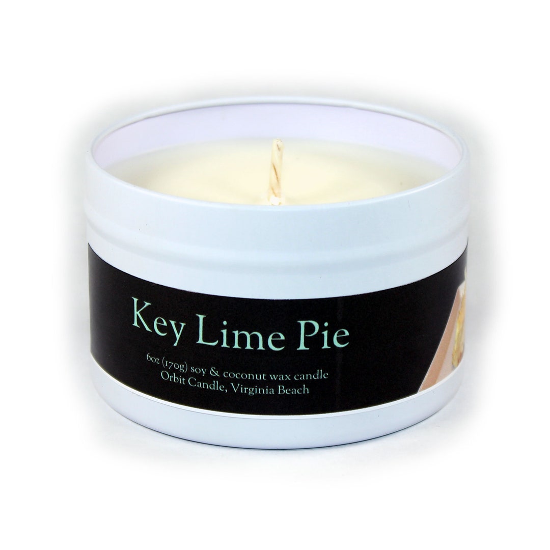 Key Lime Pie Candle Key Lime Pie Scented Soy & Coconut Wax Etsy