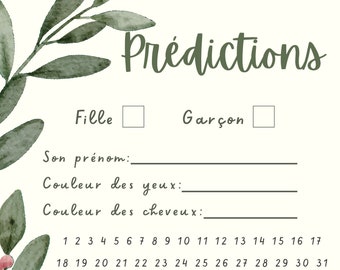 ONDTOM Lot De 30 Jeux De Fête Prénatale Boho Rainbow Avec 1 Carte De Réponse, Jeu De Fête à Thème Bohème Pour Fête Prénatale (12,7 X 17,8 Cm