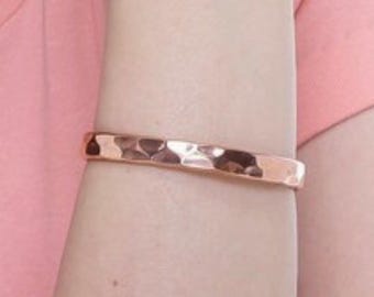 Pure Copper Magnetic Bracelet for Men and Women - Arthritis Relief Cuff, 7th Anniversary Gift