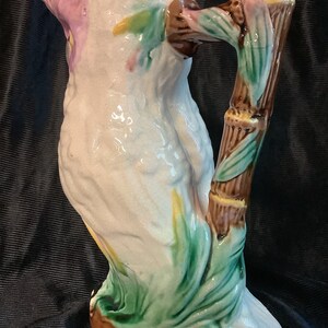 Cockatoo Ceramic Pitcher main image 1