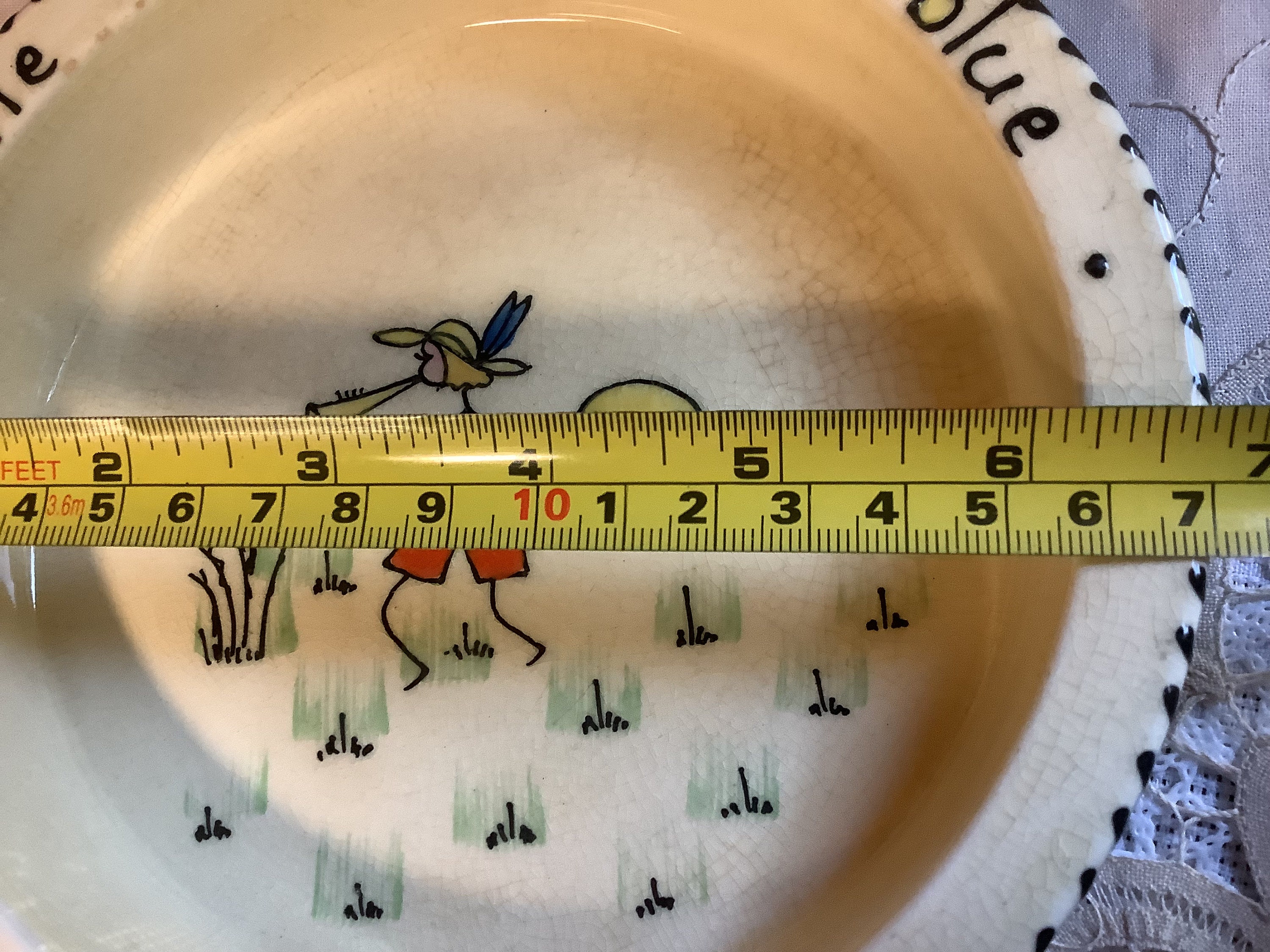 Crown Ducal Ware Little Boy Blue Charlotte Rhead Children’s Heavy Bowl ...