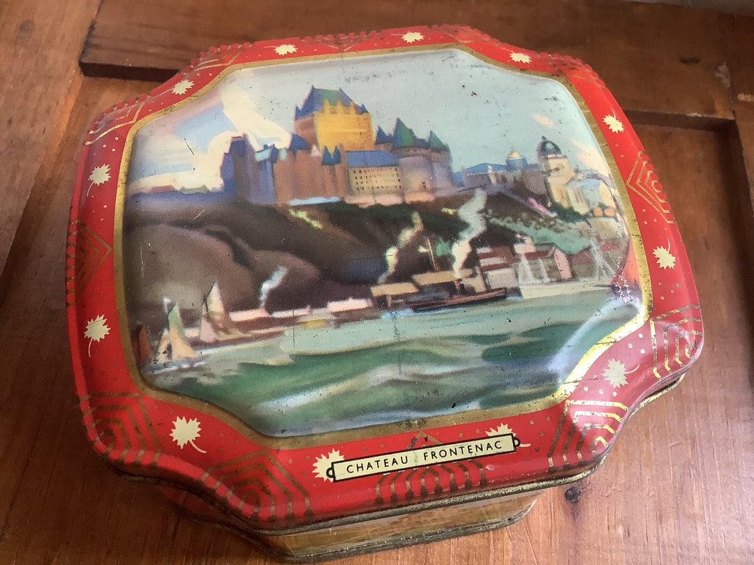 George W. Horner & Co. Ltd. England Hinged Sweet Candy Tin Scenes of ...