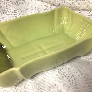 Beuceware Quebec Canada Rechteckige Keramik Schale Sukkulenten Pflanzer Servierschale Dekor