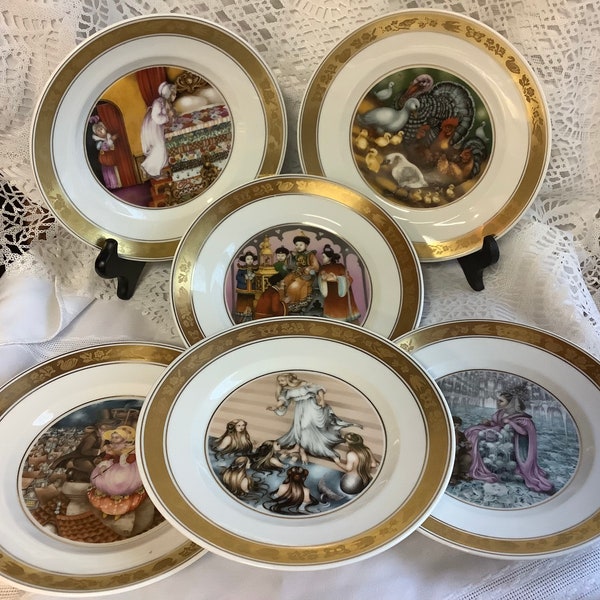 Hans Christian Andersen Collector Plates Etsy